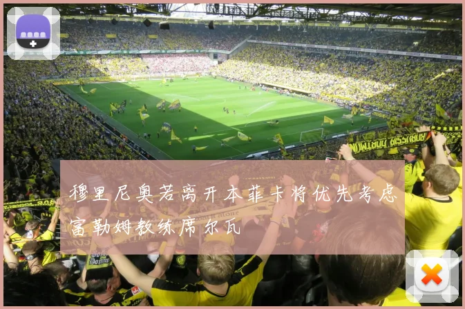 穆里尼奥若离开本菲卡将优先考虑富勒姆教练席尔瓦